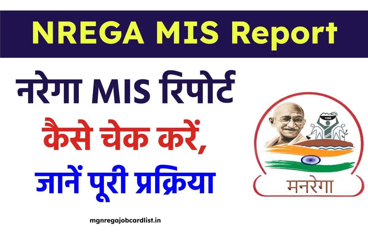 NREGA MIS Report